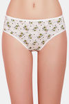 Rosaline Pure Cotton Full Coverage Slim Elastic Brief (Pack of 3)- Floral Trail Print — thumbnail 2
